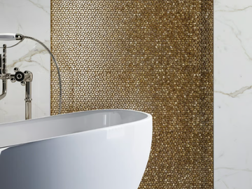 BRIGHTON - Aluminium mosaic by STON - view 2