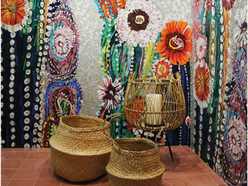 CACTUS - Indoor/outdoor glass mosaic by STON - view 2