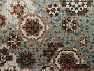 FIORI PESCA - Indoor/outdoor glass mosaic by STON - view 2