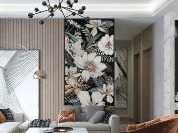 FLOWER CASCADE - Indoor/outdoor glass mosaic by STON - view 2