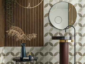 GEO BEIGE - Indoor/outdoor glass mosaic by STON - view 2