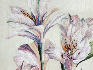 LILIUM - Indoor/outdoor glass mosaic by STON - view 2