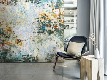 WATERLILY POND - Indoor/outdoor glass mosaic by STON - view 2