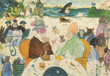 ANIMALI DI PINOCCHIO - Ecological wallpaper by STYL’EDITIONS - view 3