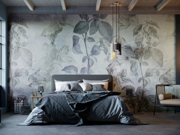 BOTANICA - Ecological wallpaper with floral pattern by STYL’EDITIONS - view 2