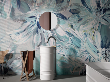FIORITURA - Ecological wallpaper with floral pattern by STYL’EDITIONS - view 2