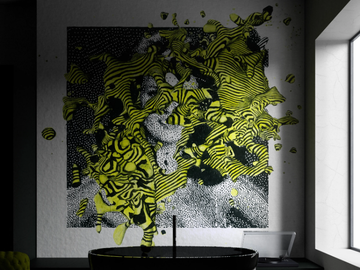 LYNDA - Ecological wallpaper by STYL’EDITIONS - view 2