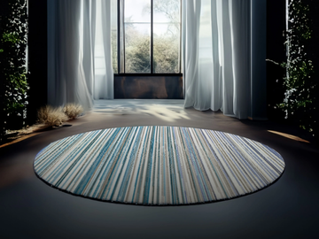 CLINAMEN - Round polyester fibre rug by STYL’EDITIONS - view 3