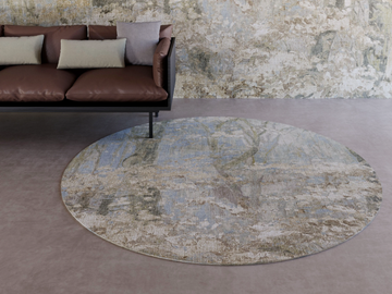 FIABA - Round polyester fibre rug by STYL’EDITIONS - view 3