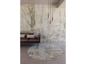 FIABA - Round polyester fibre rug by STYL’EDITIONS - view 2