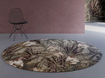 PARADISO - Round polyester fibre rug by STYL’EDITIONS - view 3