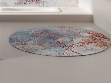 REM - Round polyester fibre rug by STYL’EDITIONS - view 3