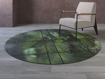 RIFRAZIONI - Round polyester fibre rug by STYL’EDITIONS - view 3