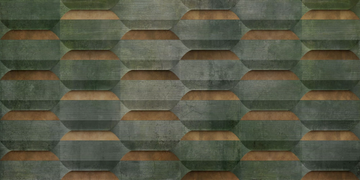 VOLUME - Ecological geometric wallpaper by STYL’EDITIONS - view 3