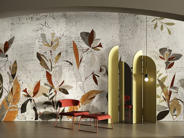 DE-COLLAGE - Wallpaper with floral pattern by STYL’EDITIONS - view 2