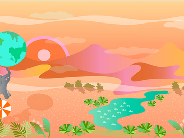 ESTATE - Landscape kids wallpaper by STYL’EDITIONS - view 2