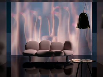 EVANESCENZE IN ROSA - Ecological wallpaper by STYL’EDITIONS - view 2