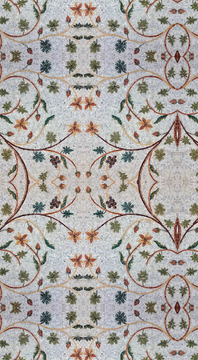FIORI E FOGLIE - Geometric wallpaper by STYL’EDITIONS - view 3