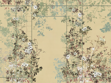 KEW - Wallpaper with floral pattern by STYL’EDITIONS - view 3