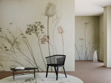 MEMOIRES - Wallpaper with floral pattern by STYL’EDITIONS - view 2