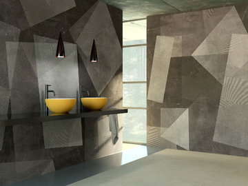 MISURE - Ecological geometric wallpaper by STYL’EDITIONS - view 2