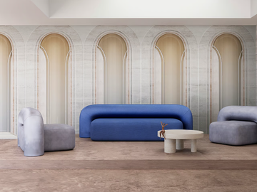 TRIOMPHE - Motif wallpaper by STYL’EDITIONS - view 2