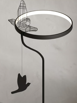 FLIGHT SHADOWS - LED steel floor lamp by SVITANOK - view 3