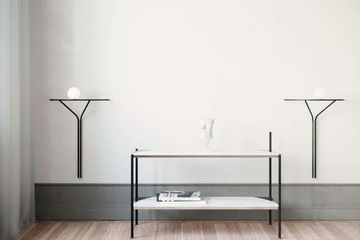 NA LINII - LED steel wall lamp by SVITANOK - view 3