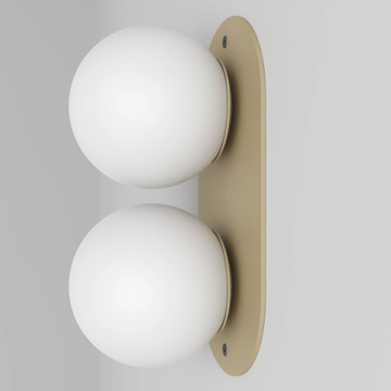 ROUND - Glass wall light by SVITANOK - view 3