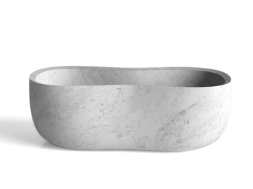 ANIMA - Freestanding marble bathtub by Salvatori - view 3