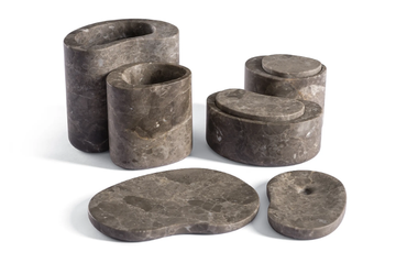 ANIMA - Countertop stone toothbrush holder by Salvatori - view 3