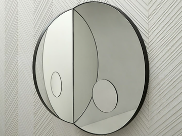 ARCHIMEDE - Round wall-mounted mirror by Salvatori - view 2