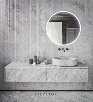 BALNEA - Countertop marble washbasin by Salvatori - view 3