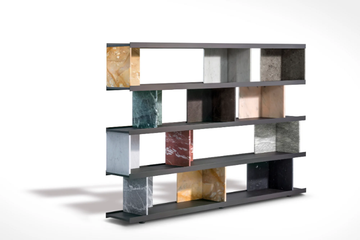 COLONNATA - Divider marble bookcase by Salvatori - view 3