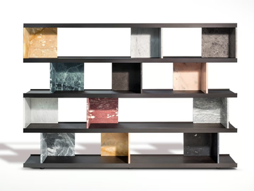 COLONNATA - Divider marble bookcase by Salvatori - view 2
