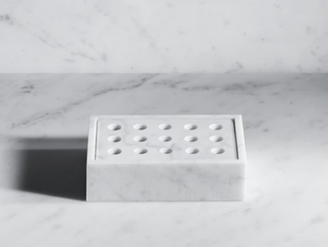 FONTANE BIANCHE - Countertop natural stone soap dish by Salvatori - view 2