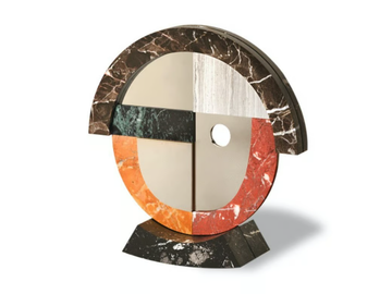 FRIENDS - Table-top framed marble mirror by Salvatori - view 3