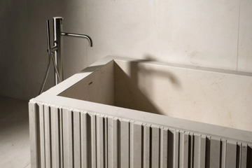 ISHIBURO - Rectangular stone bathtub by Salvatori - view 3