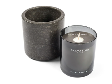 PIETRA D'AVOLA ESSENCE - Pietra d'Avola candle holder by Salvatori - view 2