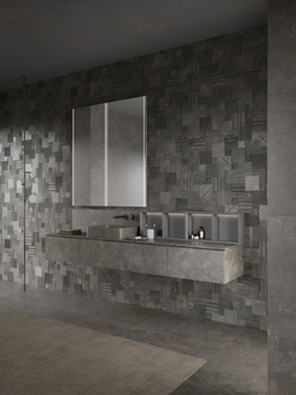 PATCHWORK - Pietra d'Avola 3D wall cladding by Salvatori - view 3