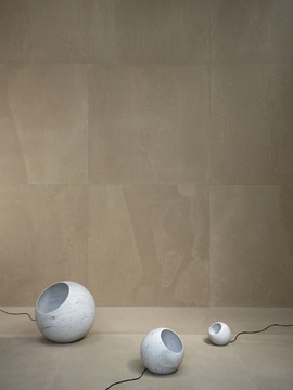 URANO - Carrara marble floor lamp by Salvatori - view 3