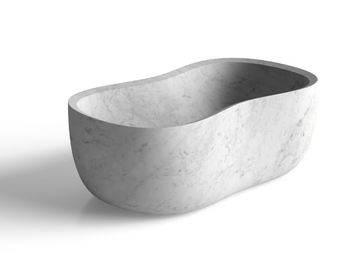 ANIMA - Freestanding marble bathtub by Salvatori - view 2