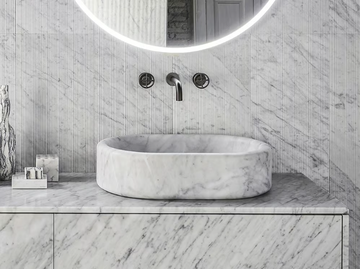 BALNEA - Countertop marble washbasin by Salvatori - view 2