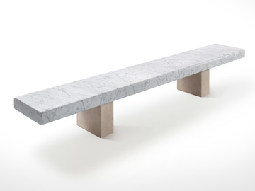 SPAN - Marble bench by Salvatori - view 2