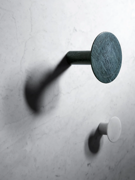 FONTANE BIANCHE - Wall-mounted marble wall hook by Salvatori - view 3