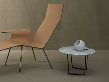 URANO - Carrara marble table lamp by Salvatori - view 2