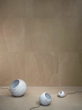 URANO - Carrara marble table lamp by Salvatori - view 3