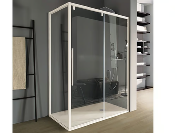 ACRUX - Rectangular shower cabin with sliding door by Samo - view 2