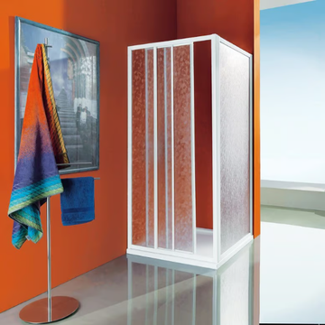 CIAO - Corner shower cabin with tray with sliding door by Samo - view 3