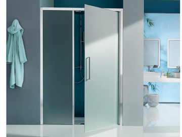 EUROPA SP - Niche shower cabin with hinged door by Samo - view 2